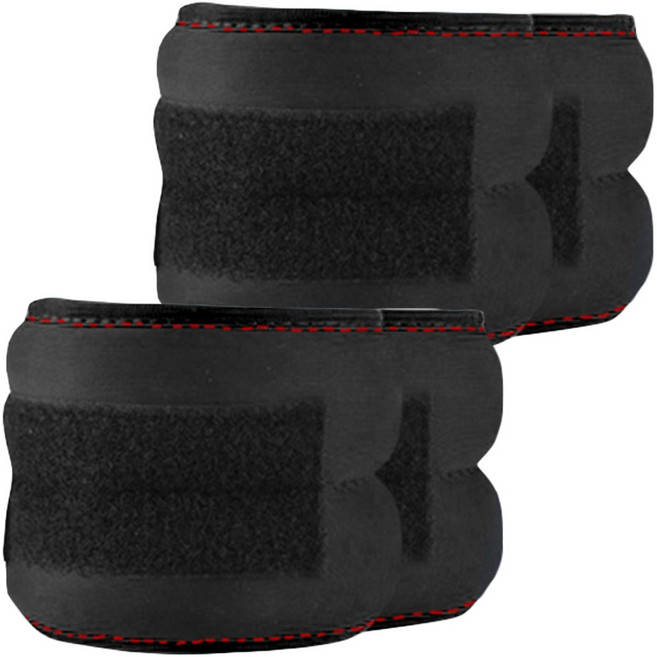 HOME GYM CLUB 居家健身 腳綁沙包2入組 0.5kg x 2, 黑色, 1kg