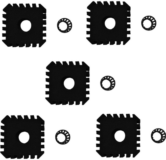 리글라스 프리미엄 바이오스펀지 여과기 리필용 스펀지 PJJ-179, 5개