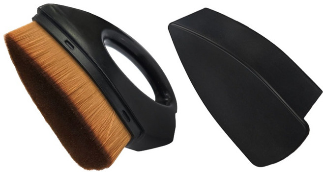 월드크린 초미세모 삼각 타이어 브러쉬, 1개