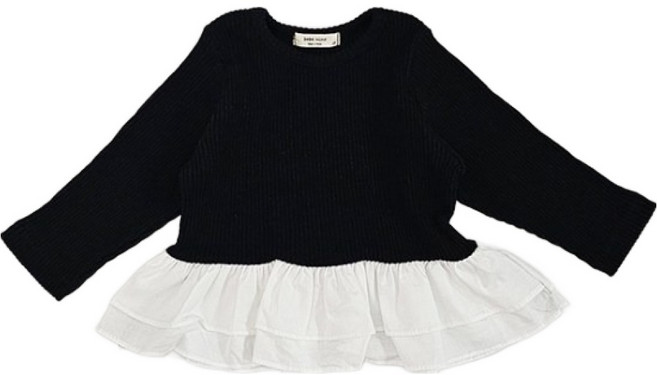 베베나인 여아용 제니 블라우스