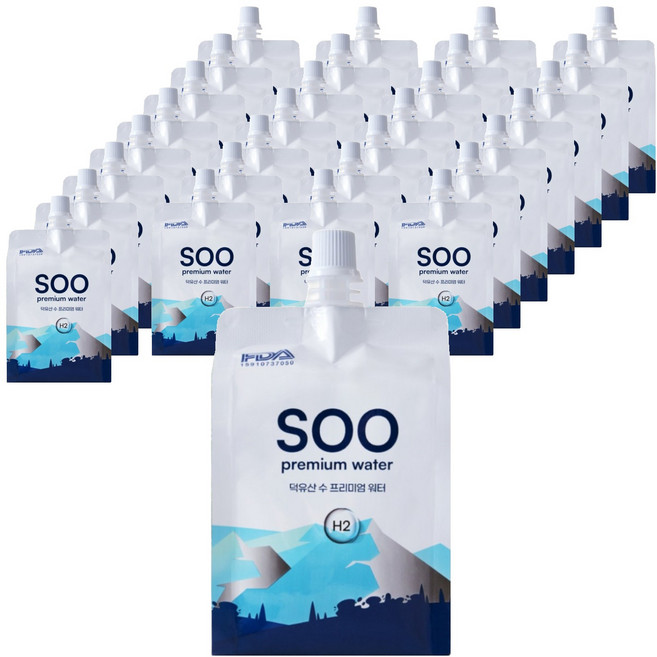 수수소수 덕유산 수 프리미엄 워터, 300ml, 30개