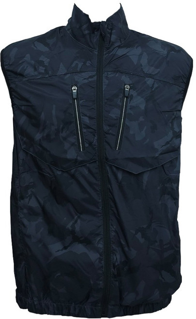 모노그램 남성용 워크업 USB 선풍기 쿨링 조끼