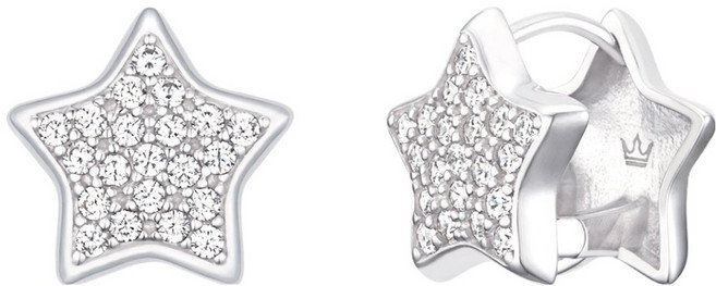 제이에스티나 여성용 스텔라 투웨이 원터치 귀걸이 + 쇼핑백