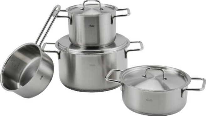 휘슬러 인덕션 함부르크 메탈 4종, 스튜팟 16cm + 24cm + 소스팬 16cm + 캐서롤 20cm, 1세트