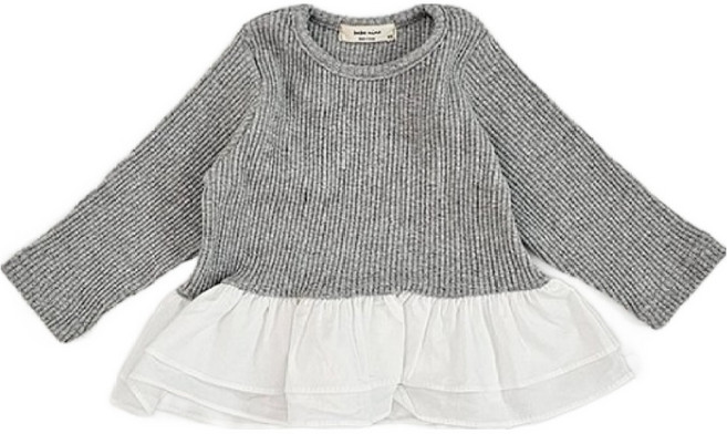 베베나인 여아용 제니 블라우스