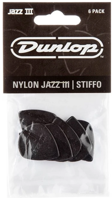 Dunlop 피크 나일론 재즈3 RED 47P3S 6p, 1개 - 쿠팡