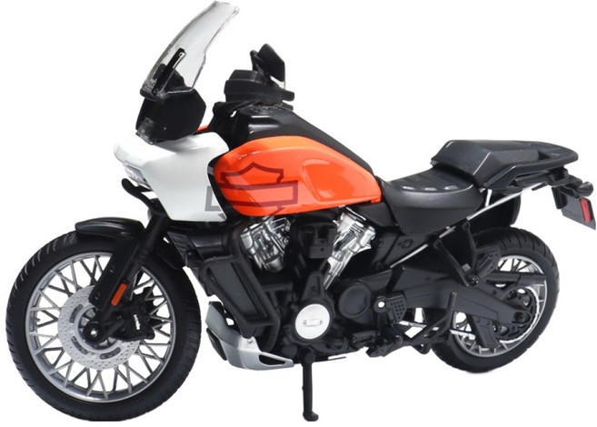 마이스토 1:12 할리데이비슨 2021 Pan America 1250 오토바이 모형, 오렌지블랙, 1개