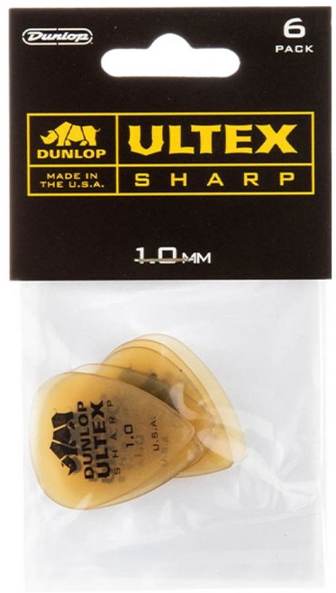 Dunlop 피크 울텍스 샤프 433P1.0 6p, 1개