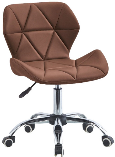 E-home Radar 雷達軟墊電腦椅 PKC013A-br, 棕色