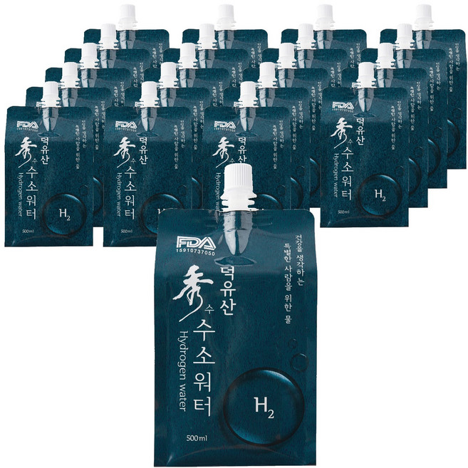 수수소수 덕유산 수 수소워터, 500ml, 20개