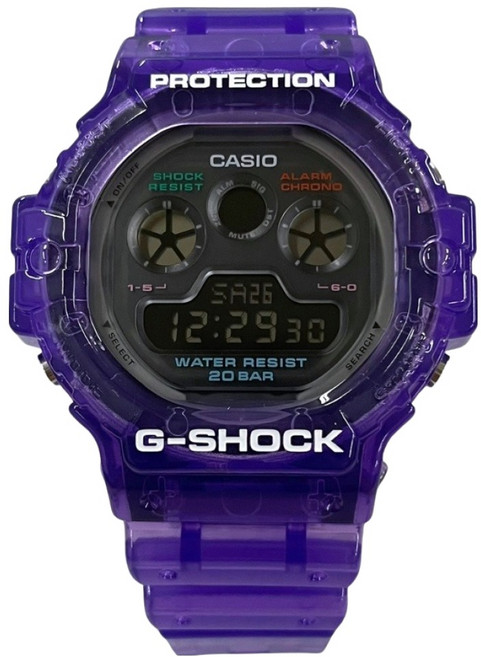 CASIO 卡西歐 G-SHOCK 耀眼夏日數位錶款 DW-5900JT-6DR