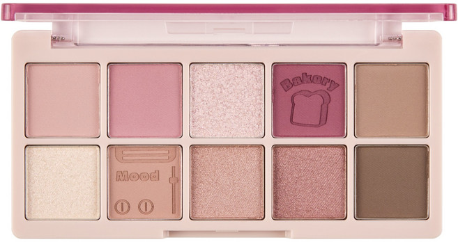 잉가 무드 아이즈 섀도우 팔레트, 플럼 쿠킹, 1개