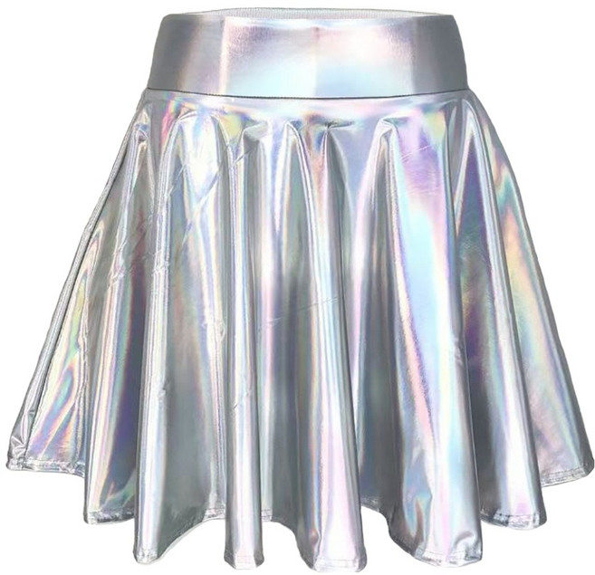 마켓피아 여성용 화려한 무대 댄스 스커트