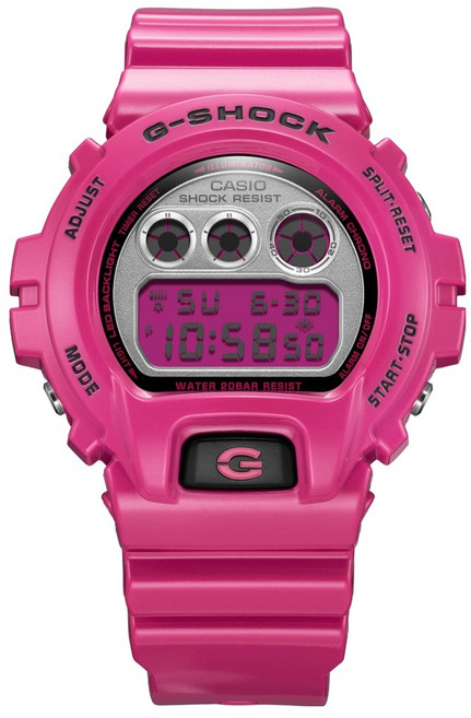 CASIO 卡西歐 G-SHOCK 經典系列 運動電子錶 DW-6900RCS-4DR 50mm