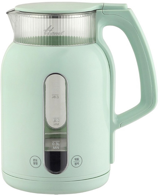 한일전기 LED 전기주전자, HWP-1500(민트)
