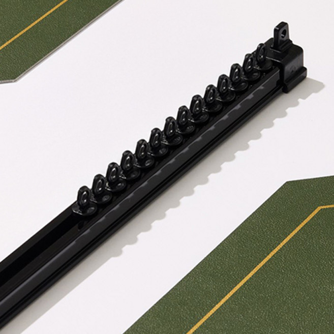 홈드레브 저소음 전착 커튼레일, 블랙