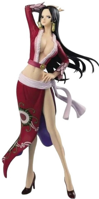 BANPRESTO 日版 景品 海賊王 G&G 波雅漢考克公仔 紅色, 1個