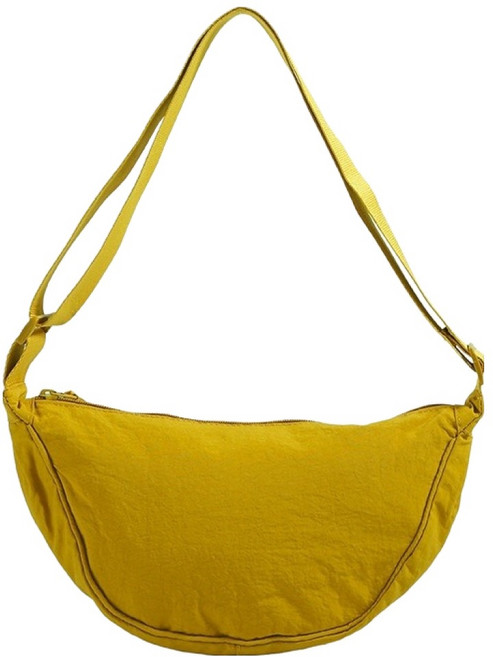 아필코 여행용 미니 반달 크로스백