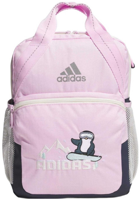 adidas 愛迪達 KIDS LK 2WAY BP 後背包 IK4817, 粉色, 1個