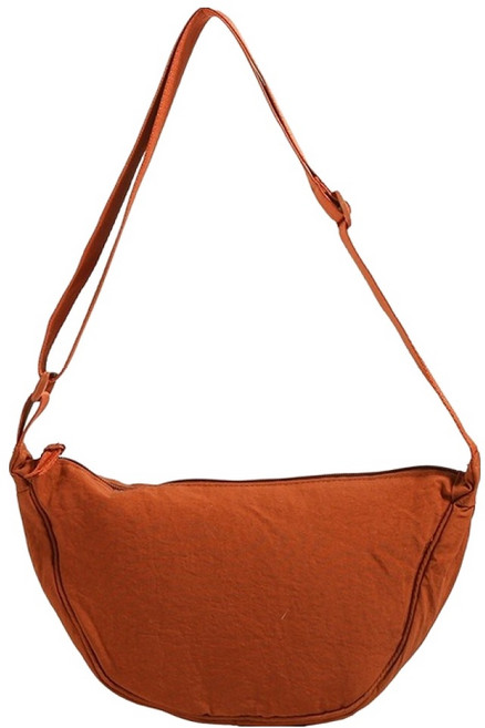 아필코 여행용 미니 반달 크로스백