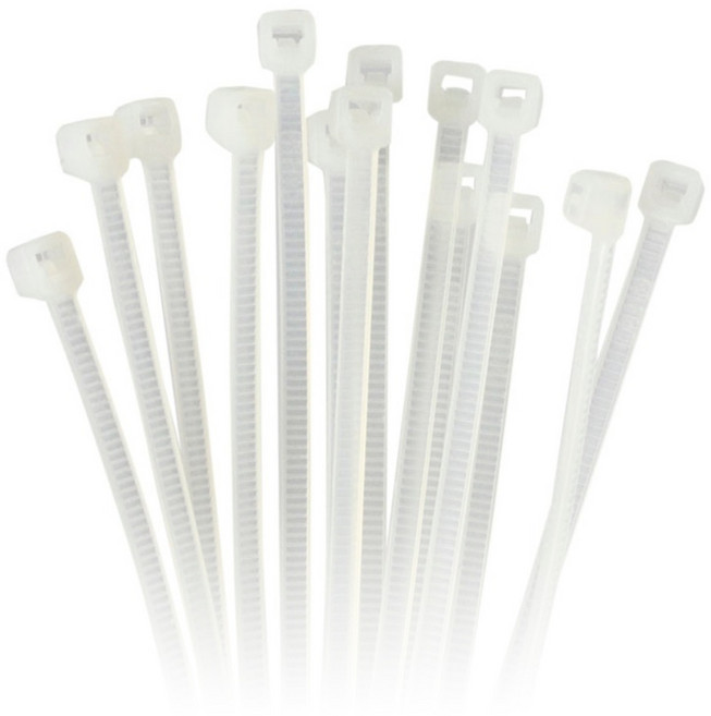 PowerSync 群加 自鎖式束線帶 AMSTG0002A 20 x 0.35cm 白色, 1個