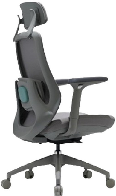 바이타 허리마사지 의자 방문설치, LAVINS M, 미스트 그레이