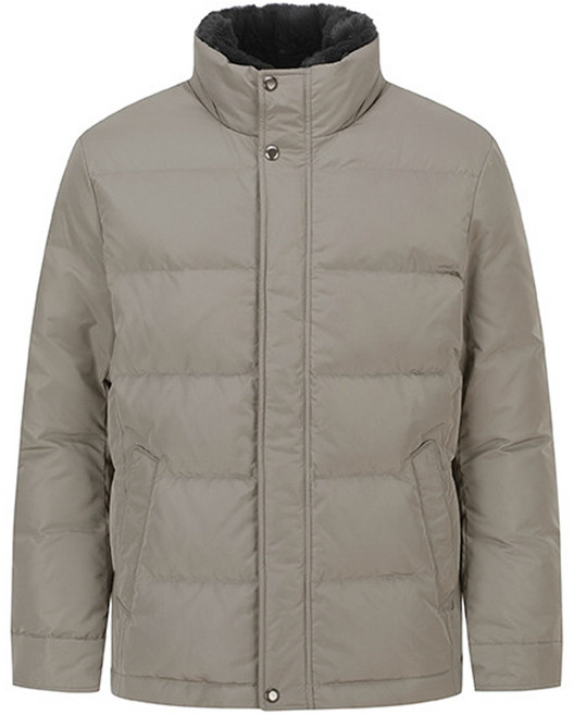 올젠 남성용 에리퍼 퀼팅 덕다운 점퍼 ZAD4JP1903
