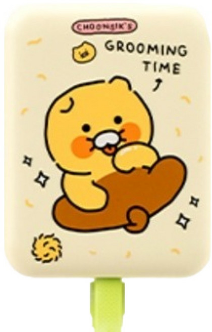 카카오프렌즈 데일리 고속충전 맥세이프 보조배터리 10000mAh, 춘식이 그린, P24-MSPB10K01