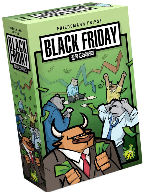 아스모디 코리아 블랙 프라이데이 보드게임, 혼합색상, 1개