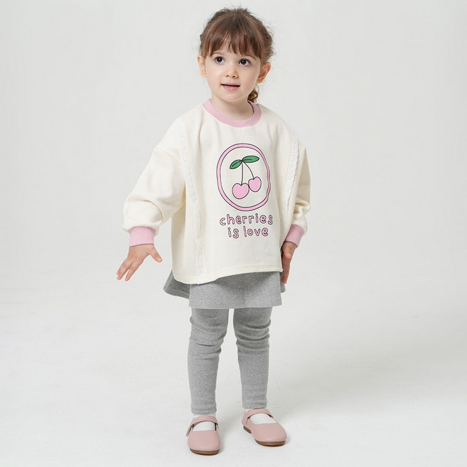 KIDSCOMO 女童 Ring Ringi 上下衣套裝