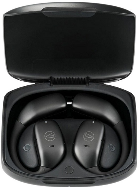 오디오테크니카 무선 오픈이어 블루투스 이어폰 ATH-AC5TW 블랙 13시간
