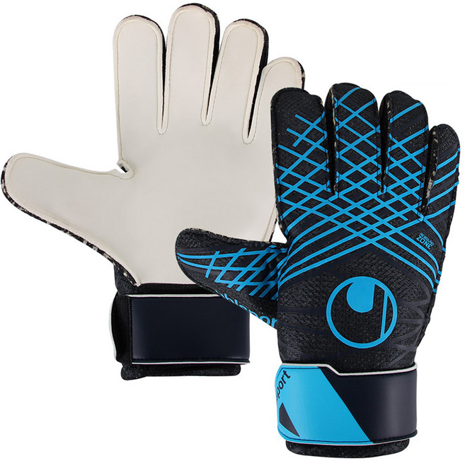 울스포츠 포커스 K Starter Soft GK장갑 UHL-101133801K, 화이트 + 블루 + 블랙, 1개