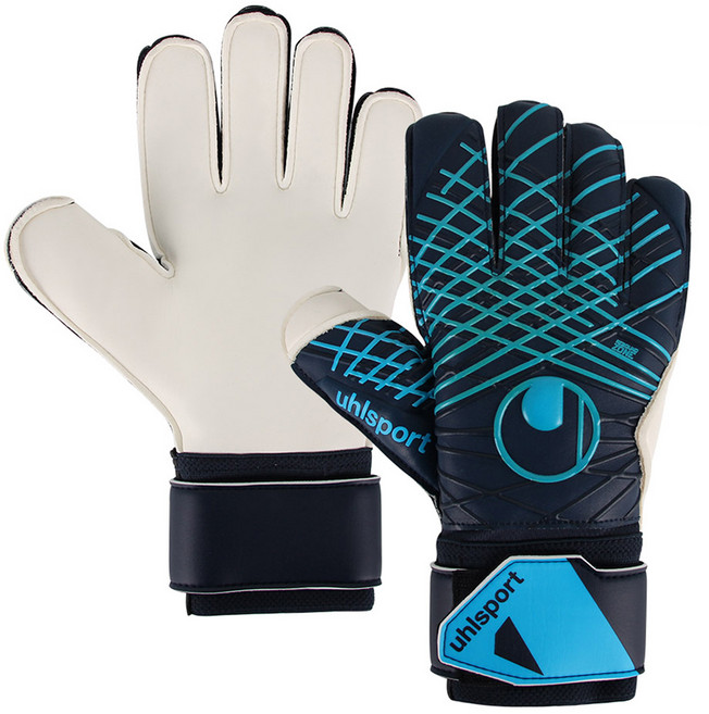 울스포츠 포커스 K Soft Flex Frame GK장갑 UHL-101133601K, 화이트 + 블루 + 블랙, 1개