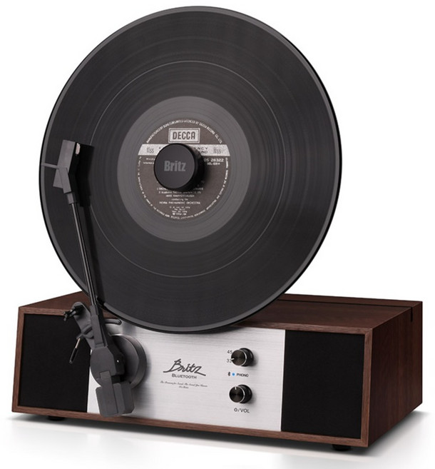 브리츠 블루투스 턴테이블 스피커 LP 플레이어, BZ-TMK1, 혼합색상