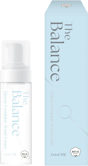 GOODFEEL The Balance 女性私密處清潔露 泡沫型 無香, 150ml, 1個