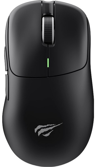 HAVIT 8K 초경량 무선 게이밍마우스 + 커스터마이징 스크린 충전 독 MS955WB PRO-BK, BLACK