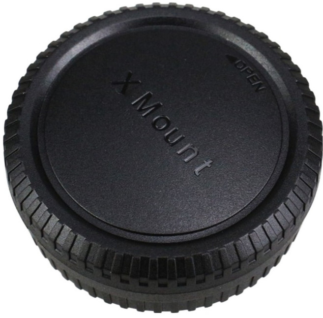 JJC 후지필름 카메라 바디캡 X 마운트 렌즈 뒷캡, 1개