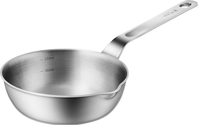 드부아 인덕션 드발란트 무연마제 스텐316 통3중 프라이팬, 12cm, 1개