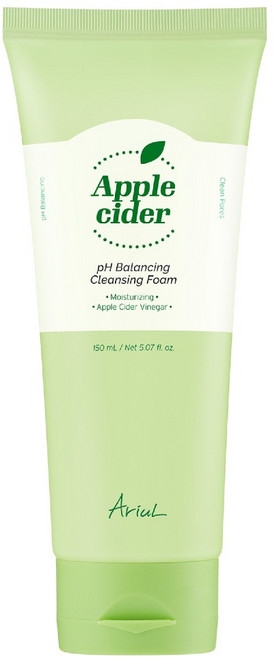 AriuL 艾藜兒 官方直營 蘋果醋弱酸平衡潔面乳, 1個, 150ml