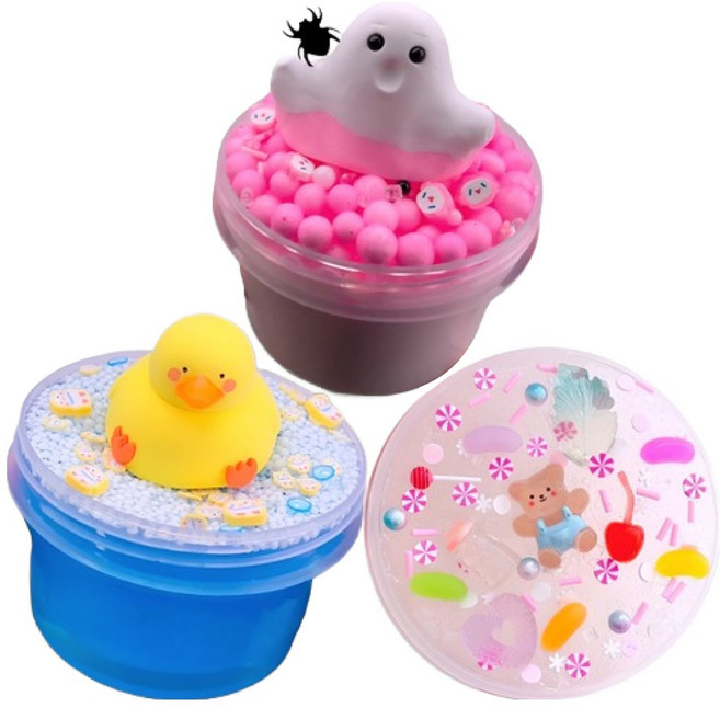 에밀리슬라임 슬라임 3종 세트 350g, 랜덤 발송, 1세트