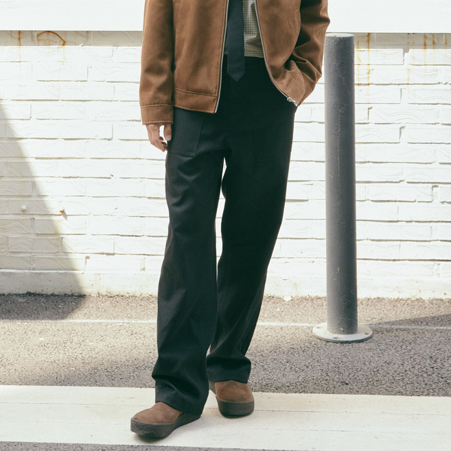 마인드브릿지 남성용 데님라이크 퍼티그 팬츠 MZDP6150