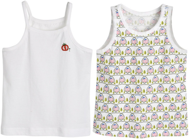 모이몰른 유아용 마토모달 싱글 런닝 2종 세트 M248NSN07P