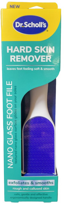 Dr. Scholl's 爽健 硬實力奈米玻璃足部銼刀, 400g, 1入, 1個