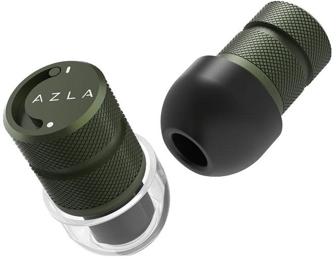 아즈라 소음방지 귀마개 이어플러그 세트 밀리터리 POM1000 ll, 1세트
