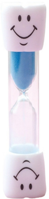 힘룸 양치할때 3분 모래시계 2.2 x 10 cm, 블루