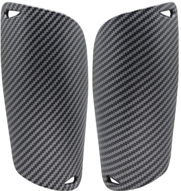 초경량 축구 정강이 보호대, 블랙, 1개