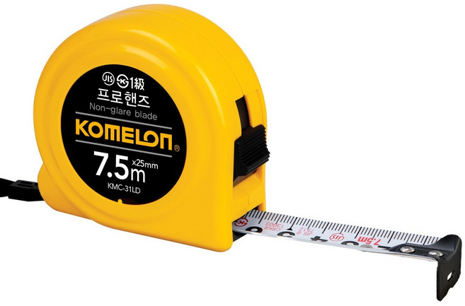 코메론 프로핸즈 줄자 7.5m KMC-31LD, 1개