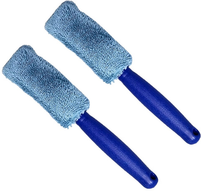 월드크린 마이크로 휠브러쉬 60 x 290 mm, 블루, 2개