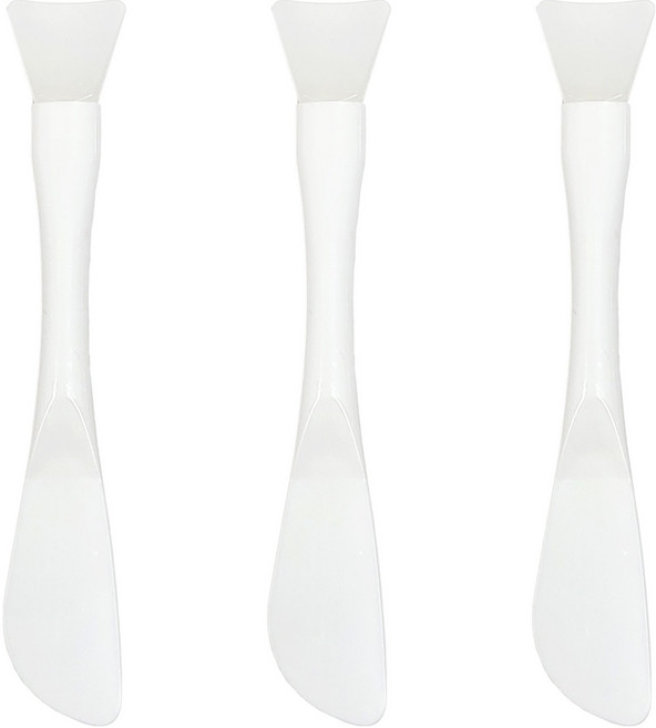 다크아이 다크니스 실리콘 더블팩 브러쉬, 3개, 흰색