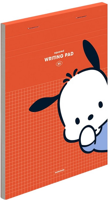 모트모트 산리오캐릭터즈 라이팅 패드 B5, 스퀘어드 포차코, 60매, 1개